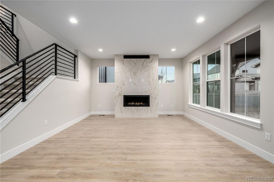 Spacious, unfurnished interior of a new home in West Grange, Longmont (Image 37).
