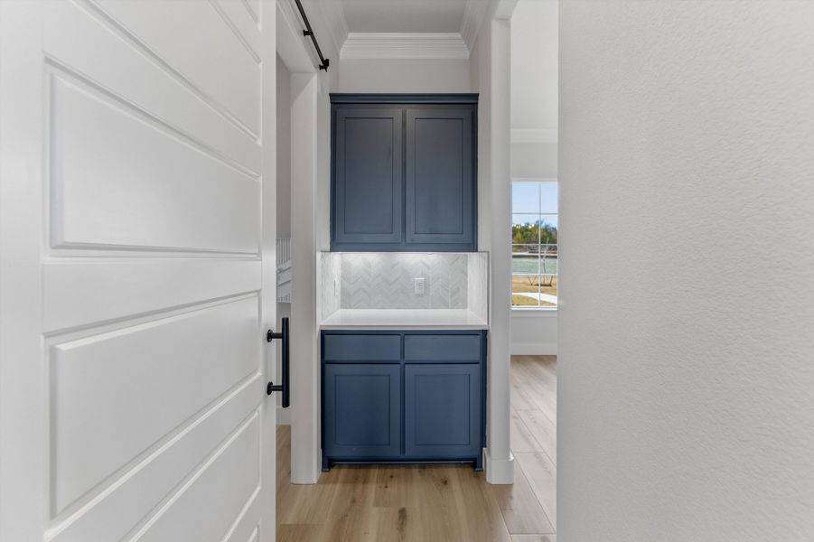 Furnished interior view inside a new home in Eagle Ridge Estates, Weatherford (Image 6).