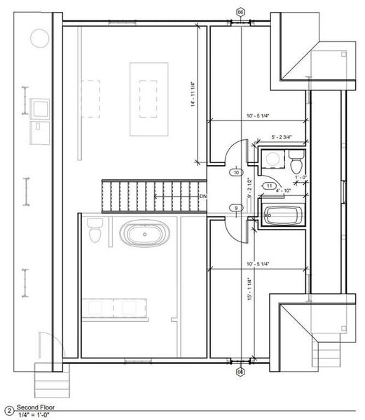 2D floor plan layout of this home in , Monroe, GA (Image 4).