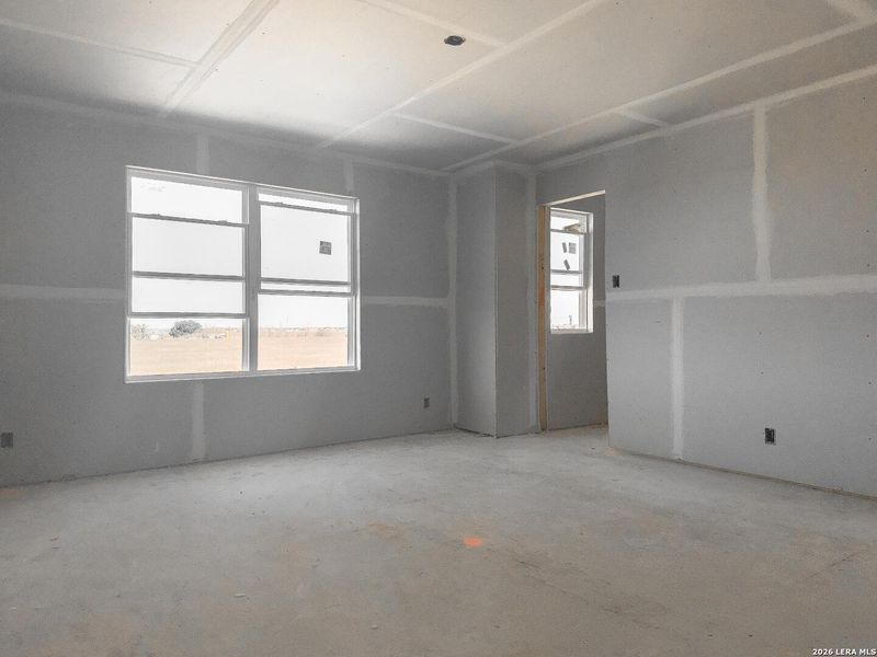 In-progress construction of a new home in Cordova Trails, Seguin, TX (Image 16).