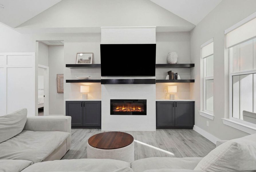 Furnished interior view inside a new home in , Plantersville (Image 11). Furnished interior view inside a new home in , Plantersville (Image 11).