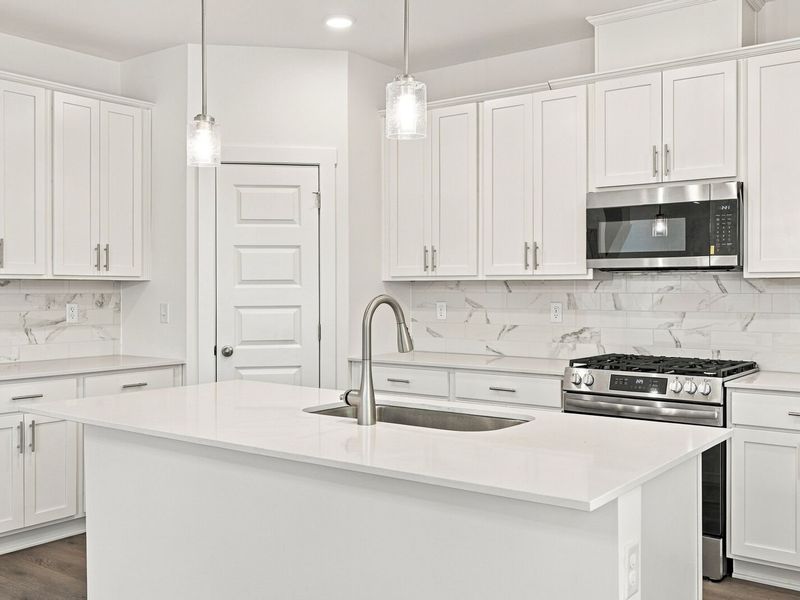 Furnished interior view inside a new home in Calista Farms, White House (Image 14).