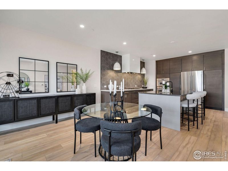 Furnished interior view inside a new home in , Loveland (Image 13).