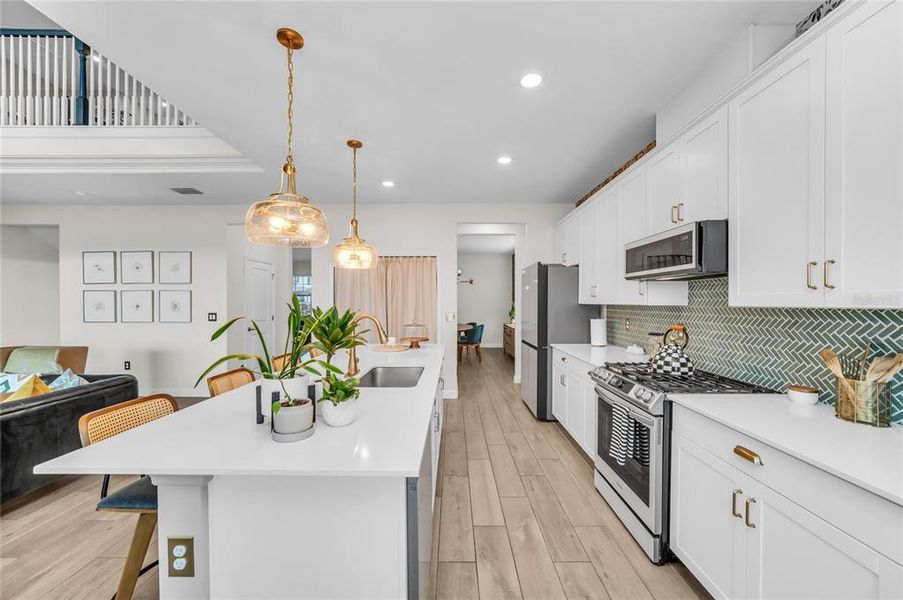 Furnished interior view inside a new home in , Lakewood Ranch (Image 26).