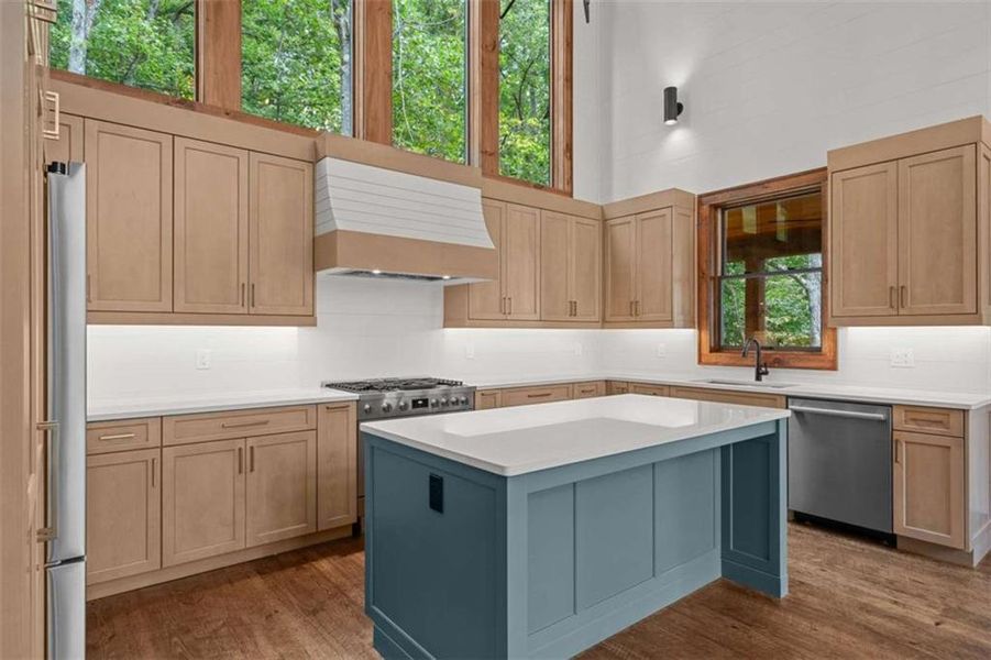 Furnished interior view inside a new home in , Young Harris (Image 18).