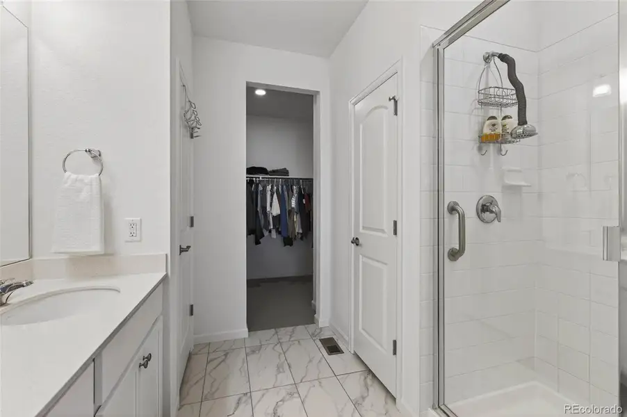 Furnished interior view inside a new home in Anthology North, Parker (Image 34).
