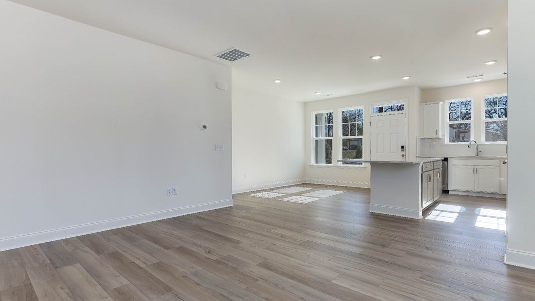 Furnished interior view inside a new home in Battle Bridge, Raleigh (Image 8).