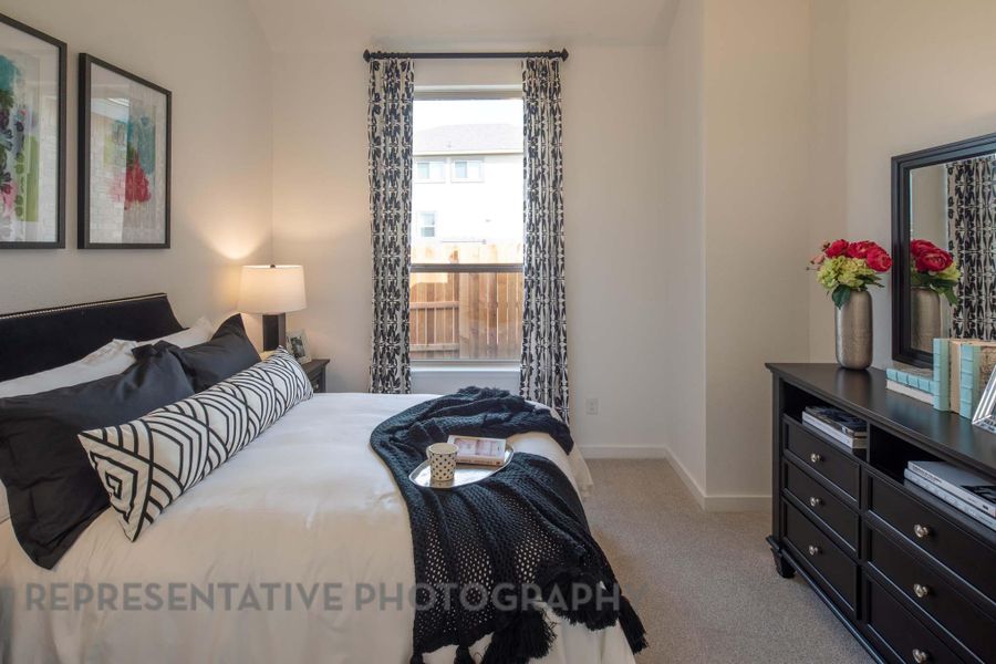 Furnished interior view inside a new home in Crosswinds, Kyle (Image 16). Furnished interior view inside a new home in Crosswinds, Kyle (Image 16).