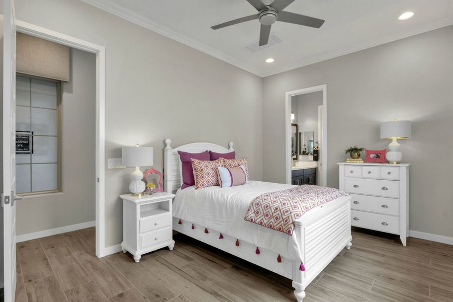 Representative furnished interior of a home built from the Residence Six by Blandford Homes in Earnhardt Ranch, Chandler (Image 6).