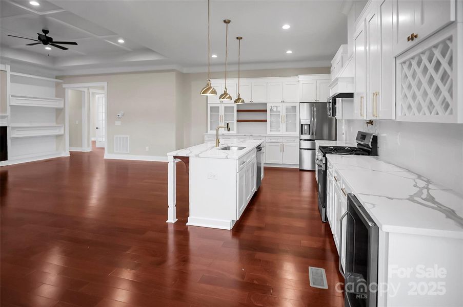 Furnished interior view inside a new home in , Kings Mountain (Image 16).