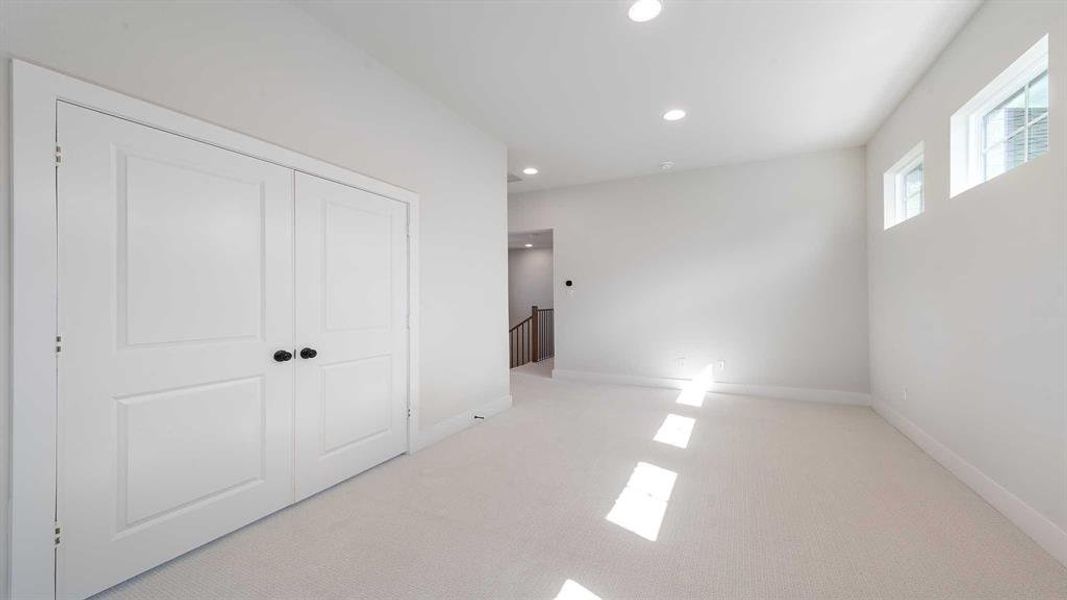 Spacious, unfurnished interior of a new home in The Parks At Wilson Creek 40', Celina (Image 14). Spacious, unfurnished interior of a new home in The Parks At Wilson Creek 40', Celina (Image 14).