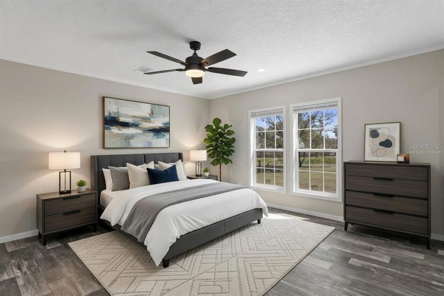 Furnished interior view inside a new home in , Dade City (Image 6).
