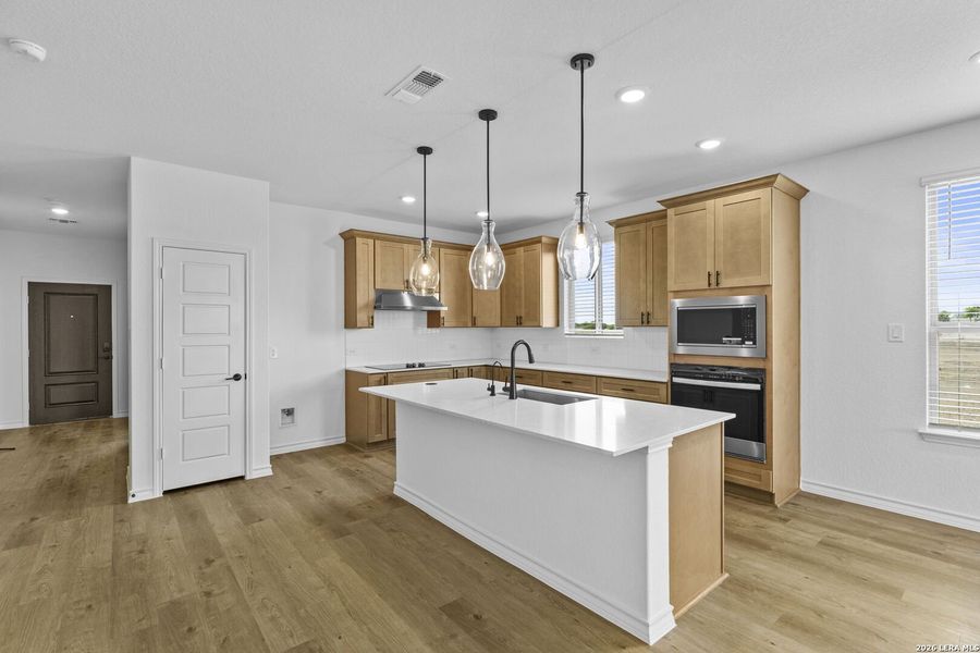 Furnished interior view inside a new home in Dove Song, Marion (Image 6).