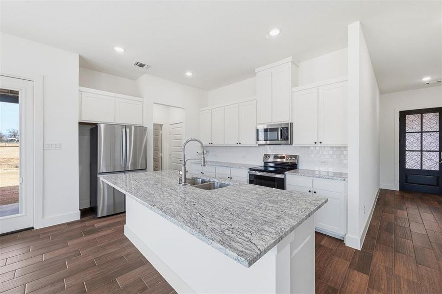 Furnished interior view inside a new home in , Boyd (Image 8).