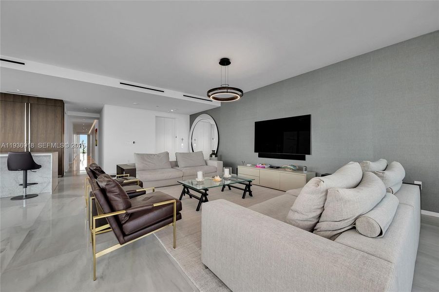 Furnished interior view inside a new home in , Hallandale Beach (Image 13).