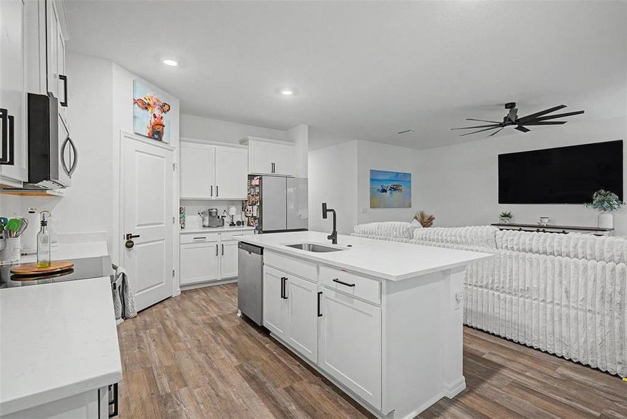 Furnished interior view inside a new home in Abbott Park, Zephyrhills (Image 29).