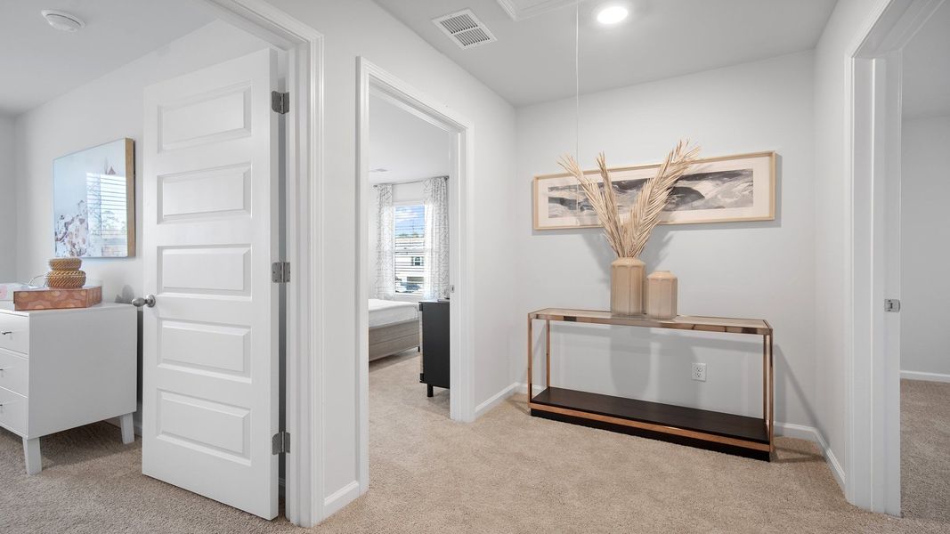 Furnished interior view inside a new home in The Groves at Bees Creek, Ridgeland (Image 30).