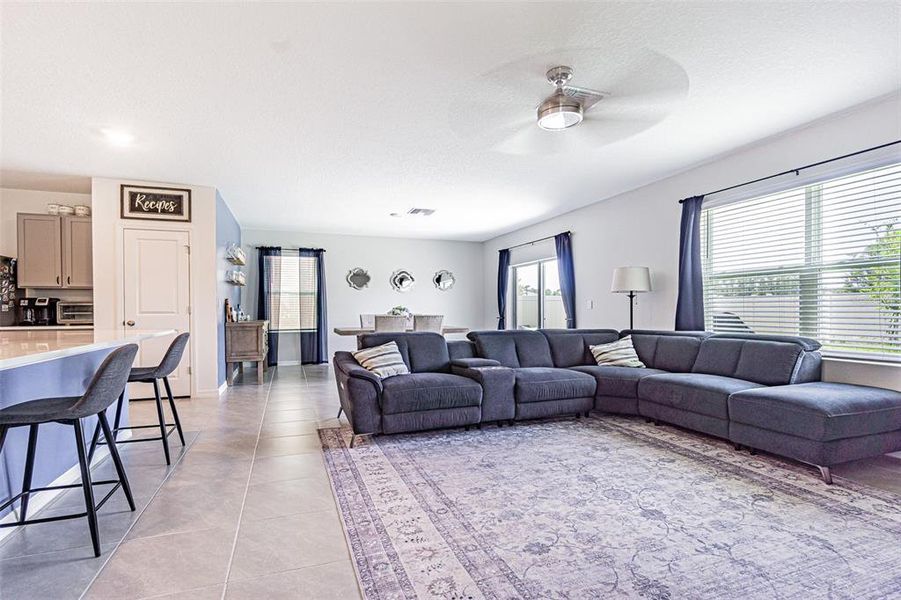 Furnished interior view inside a new home in Deerbrook, Land O' Lakes (Image 8).