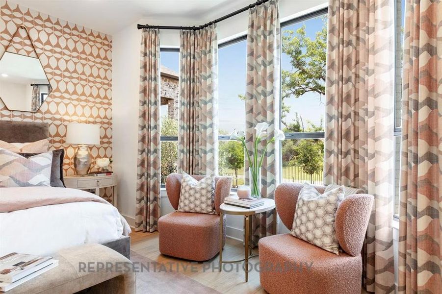 Furnished interior view inside a new home in Meraki, Forney (Image 31).