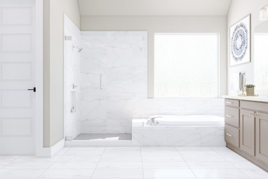 Furnished interior view inside a new home in Clopton Farms, Montgomery (Image 12).