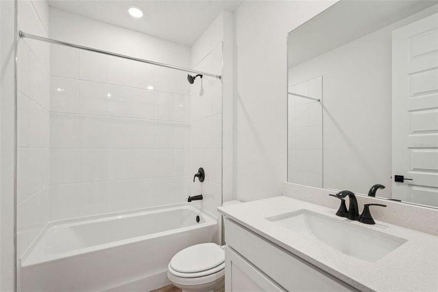 Furnished interior view inside a new home in Oakfield Trails - Signature Series, Parrish (Image 9).