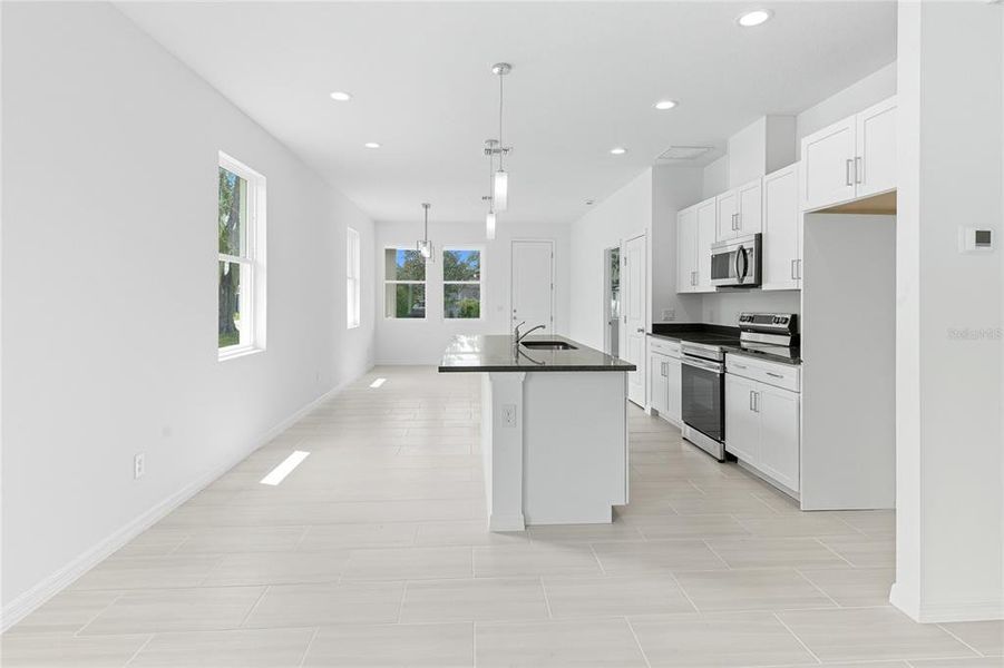Furnished interior view inside a new home in , Sanford (Image 8).