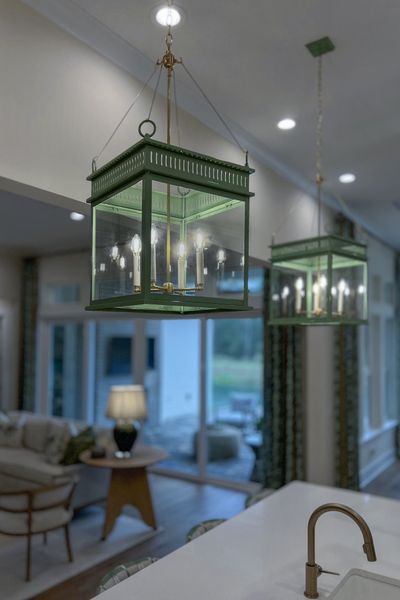 Representative furnished interior of a home built from the Stella II by Riverside Homes in Hidden Creek at SilverLeaf, St. Augustine (Image 21).