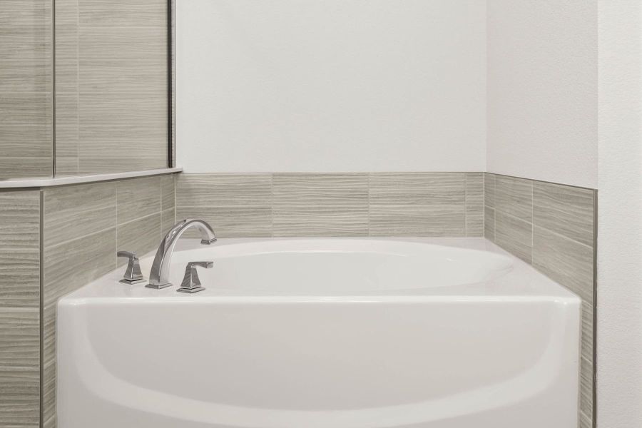 Close-up of interior finishes inside a home in Treeline, Justin (Image 13).