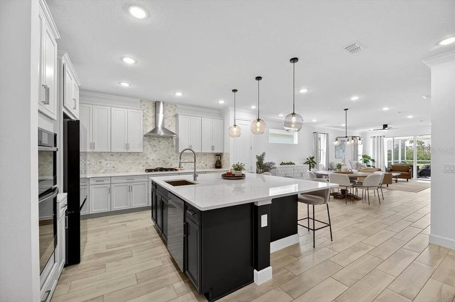 Furnished interior view inside a new home in Marisol Pointe at MiraBay Florida Series, Apollo Beach (Image 30).