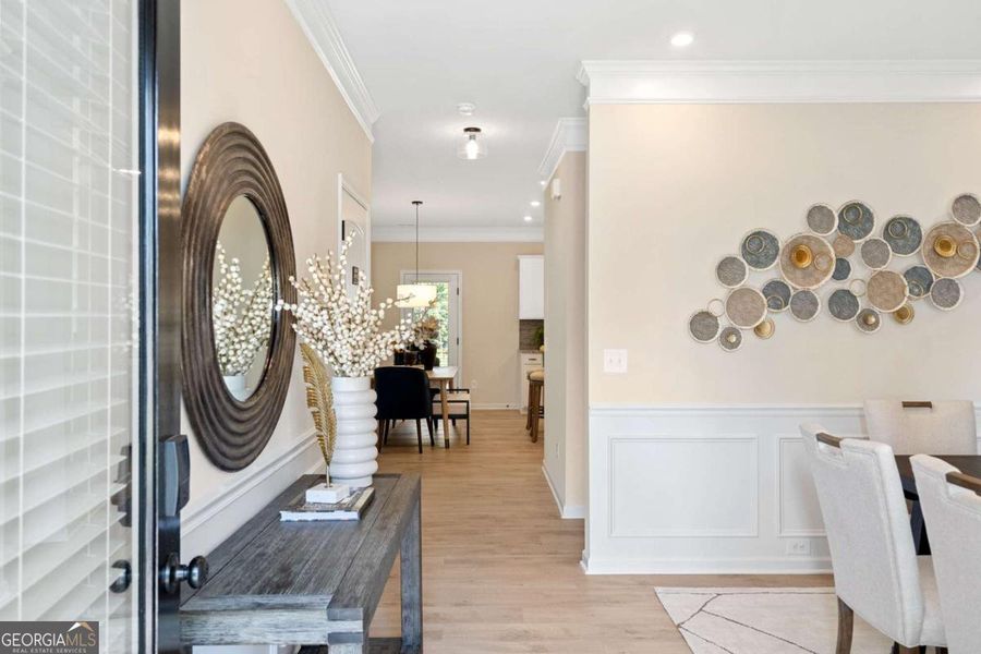 Furnished interior view inside a new home in Avalon, Perry (Image 31).