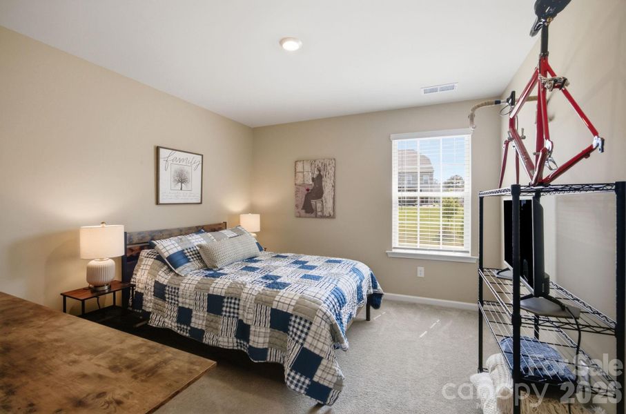 Furnished interior view inside a new home in Falls Cove at Lake Norman, Troutman (Image 33).