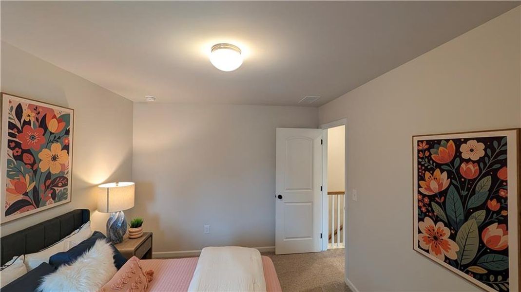 Furnished interior view inside a new home in Owen Preserve, Canton (Image 17).
