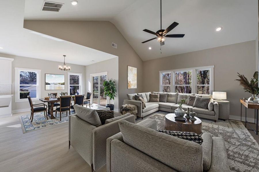 Furnished interior view inside a new home in , Carrollton (Image 20).