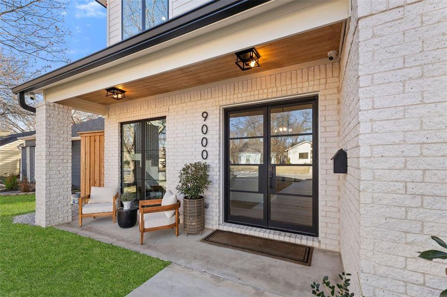 Exterior details and patio area of a home in , Dallas (Image 24). Exterior details and patio area of a home in , Dallas (Image 24).