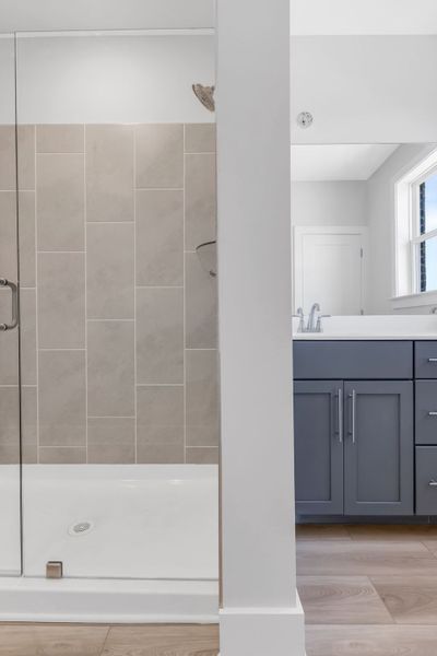 Furnished interior view inside a new home in Echo Park, Suwanee (Image 17).