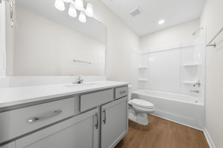 Furnished interior view inside a new home in Belair East, Statesboro (Image 12).