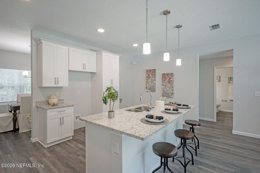 Furnished interior view inside a new home in , Jacksonville (Image 7).