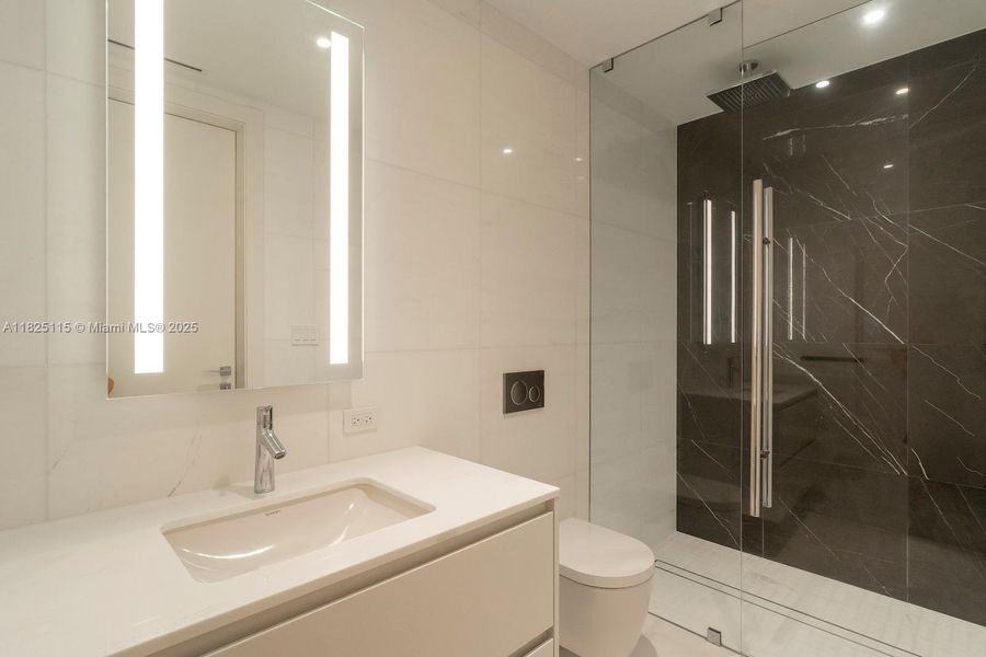 Furnished interior view inside a new home in Aston Martin Residences, Miami (Image 12).