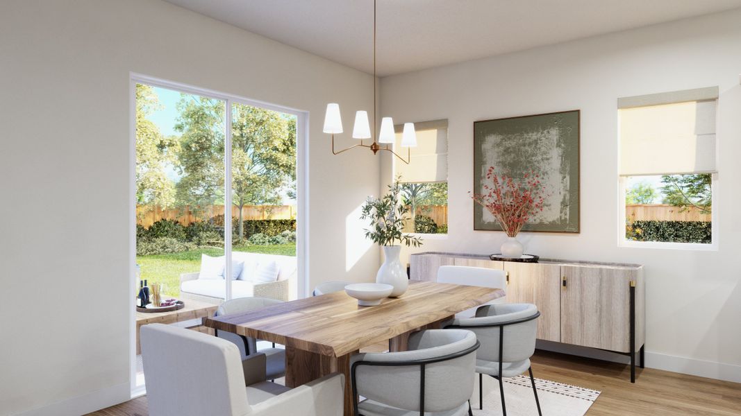 Furnished interior view inside a new home in Highlands Preserve, Mead (Image 6).