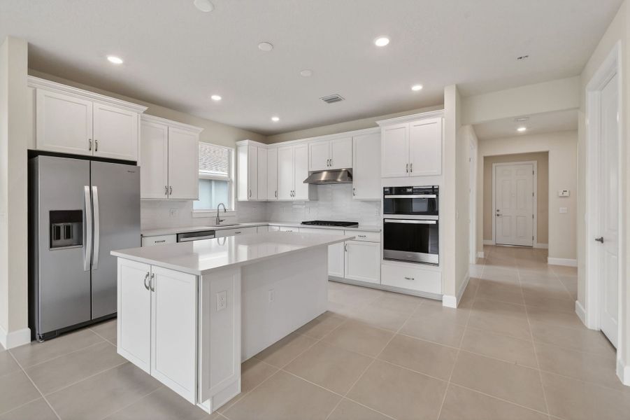 Furnished interior view inside a new home in Del Webb Tradition, Port St. Lucie (Image 34).