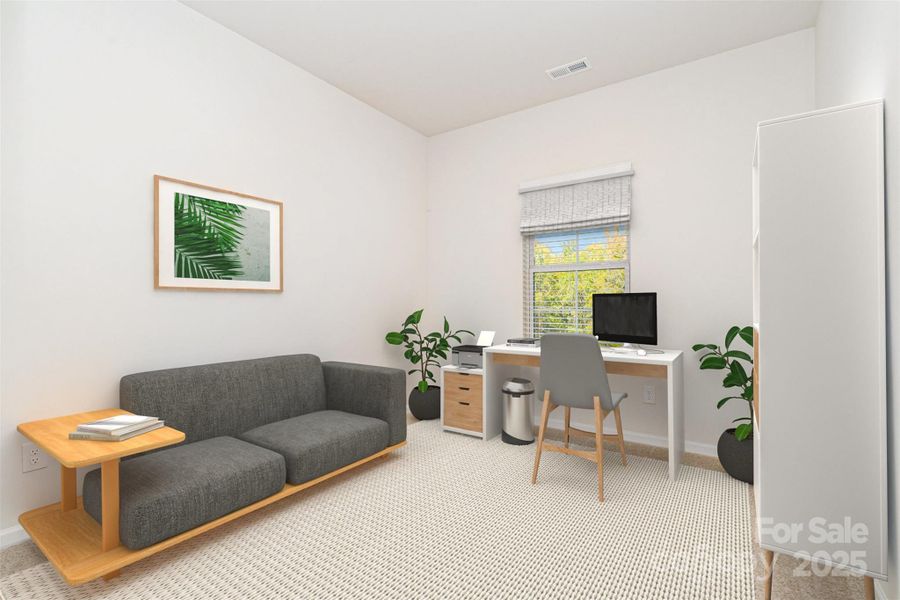 Furnished interior view inside a new home in , Mint Hill (Image 5).