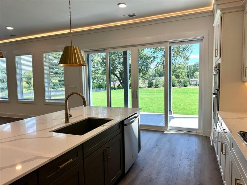 Furnished interior view inside a new home in Glory Meadows, Gainesville (Image 7).