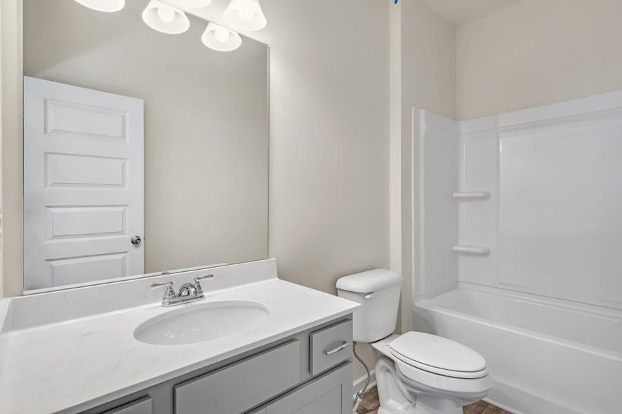 Furnished interior view inside a new home in Sanders Park, Austell (Image 11).