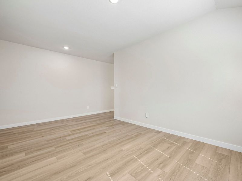 Spacious, unfurnished interior of a new home in Parks at Foster Crossing - Premier Series, Anna (Image 14). Spacious, unfurnished interior of a new home in Parks at Foster Crossing - Premier Series, Anna (Image 14).