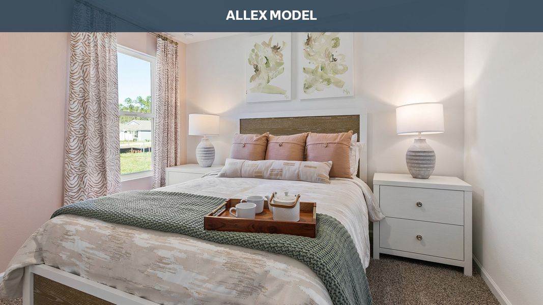 Representative furnished interior of a home built from the Allex by D.R. Horton in Diamond Springs, Jacksonville (Image 20).