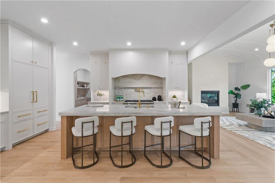 Furnished interior view inside a new home in , Alpharetta (Image 65).