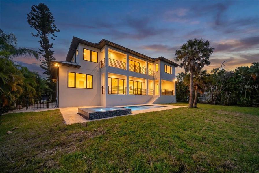 Exterior details and patio area of a home in , Longboat Key (Image 44). Exterior details and patio area of a home in , Longboat Key (Image 44).
