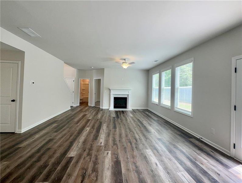 Spacious, unfurnished interior of a new home in , Buford (Image 8). Spacious, unfurnished interior of a new home in , Buford (Image 8).