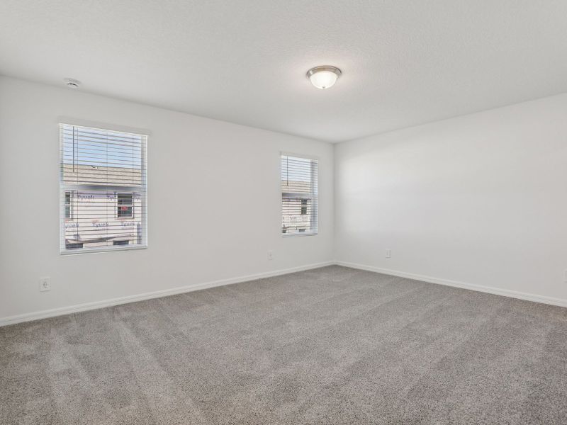 Spacious, unfurnished interior of a new home in The Meadow at Crossprairie Townes, St. Cloud (Image 11). Spacious, unfurnished interior of a new home in The Meadow at Crossprairie Townes, St. Cloud (Image 11).