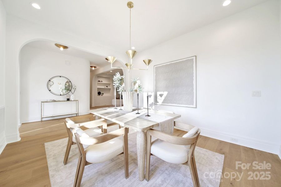 Furnished interior view inside a new home in , Charlotte (Image 9). Furnished interior view inside a new home in , Charlotte (Image 9).